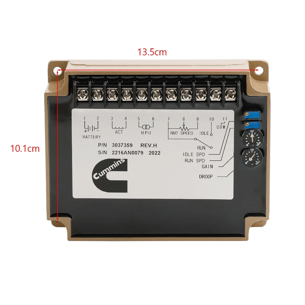Electronic Engine Speed Controller for Cummins (3037359)