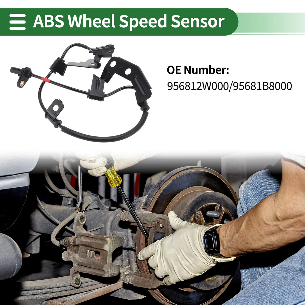 ABS Wheel Speed Sensor Replacement Rear Right for Hyundai Santa Fe (2013–2018)