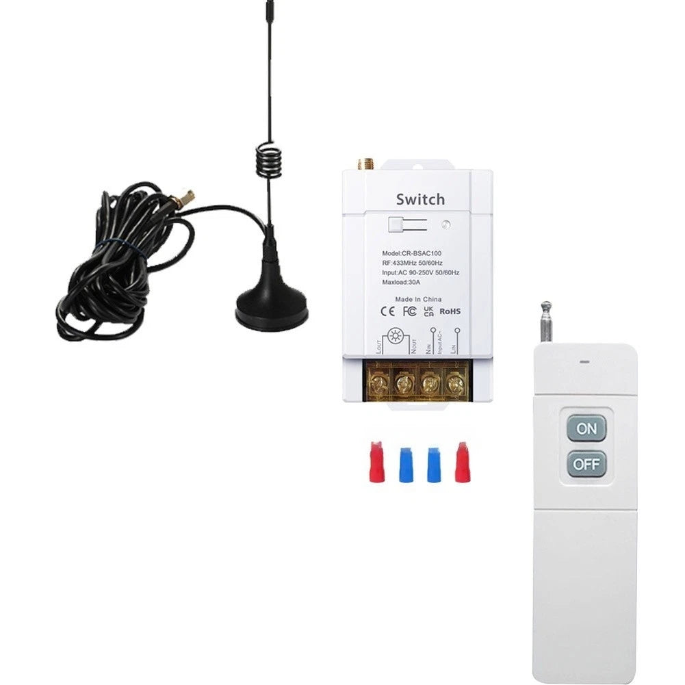 30A Relay Switch for Home Automation (Compatible with Motors)
