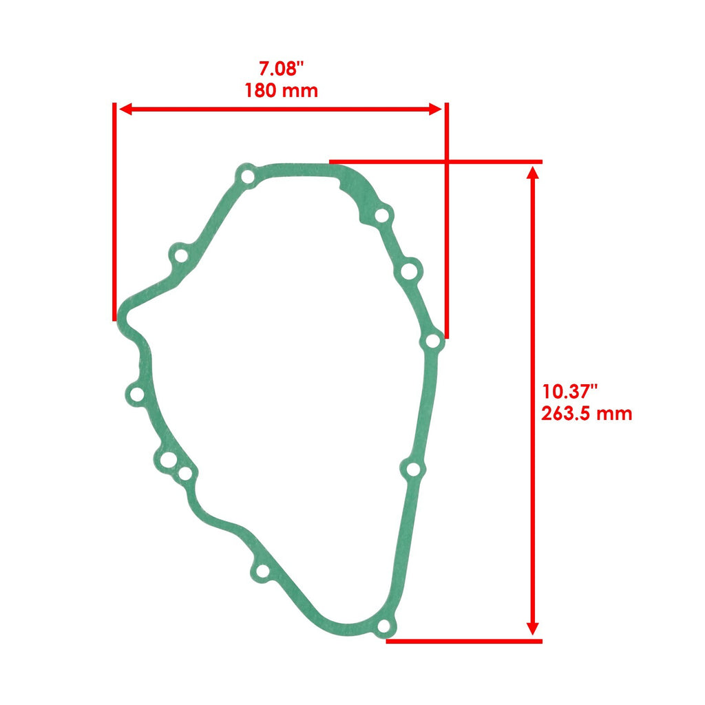 Stator and Gasket Replacement for Kawasaki EX500 Ninja 500 (1990–1993)