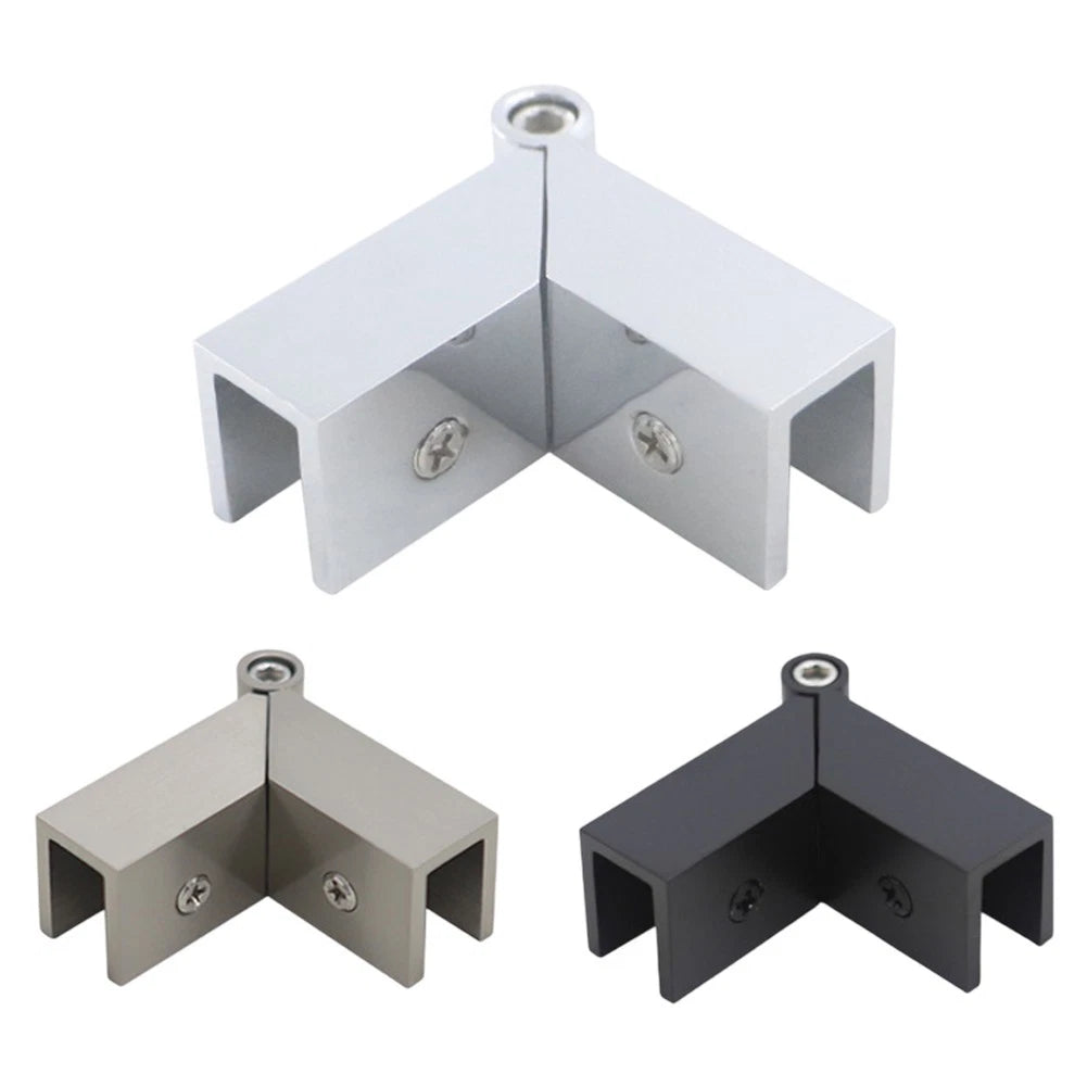 Wall Mount Glass Bracket for Shower Doors (Effortless Installation)