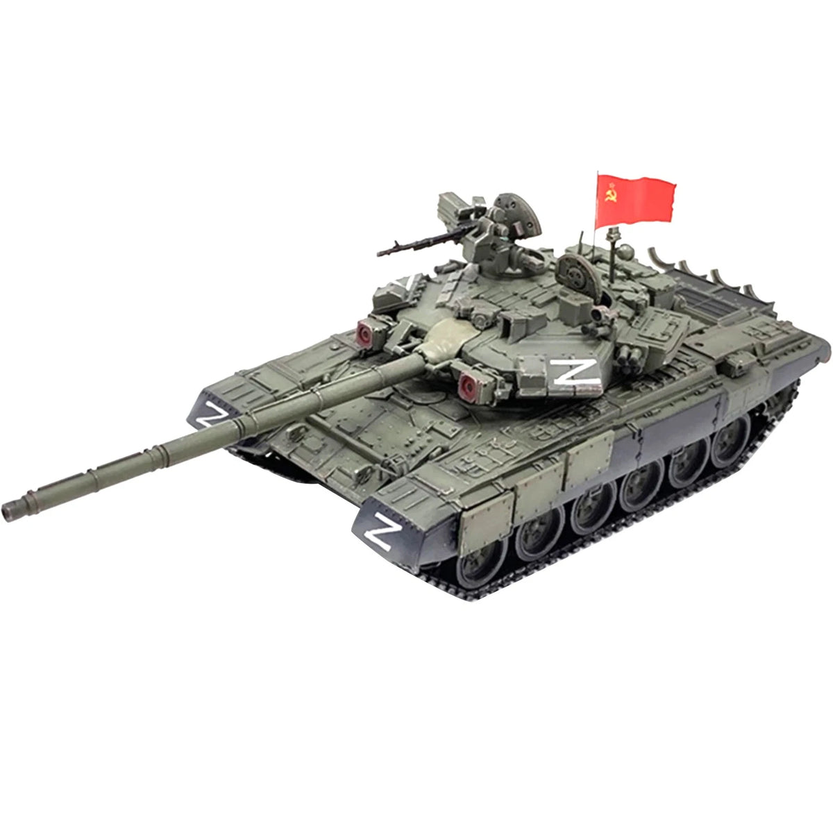 T-90A Main Battle Tank Model Toy Set for Russian Military Operations (1/72)