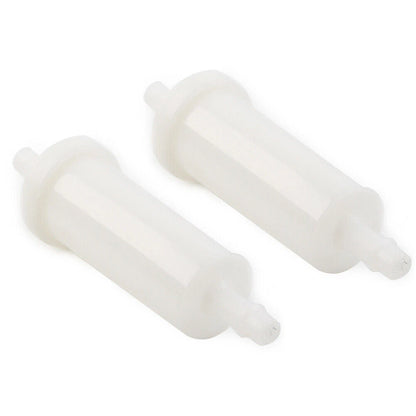 2PCS Fuel Filter Inline 5/16" Mercury Johnson / Evinrude 35-816296Q2 White mo