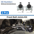 2 Pcs Front Lower Ball Joints Replacement for Toyota 4Runner (1989–1996)