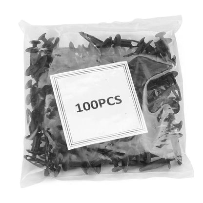 100PCS Plastic Push Type Rivet Clips for Ford