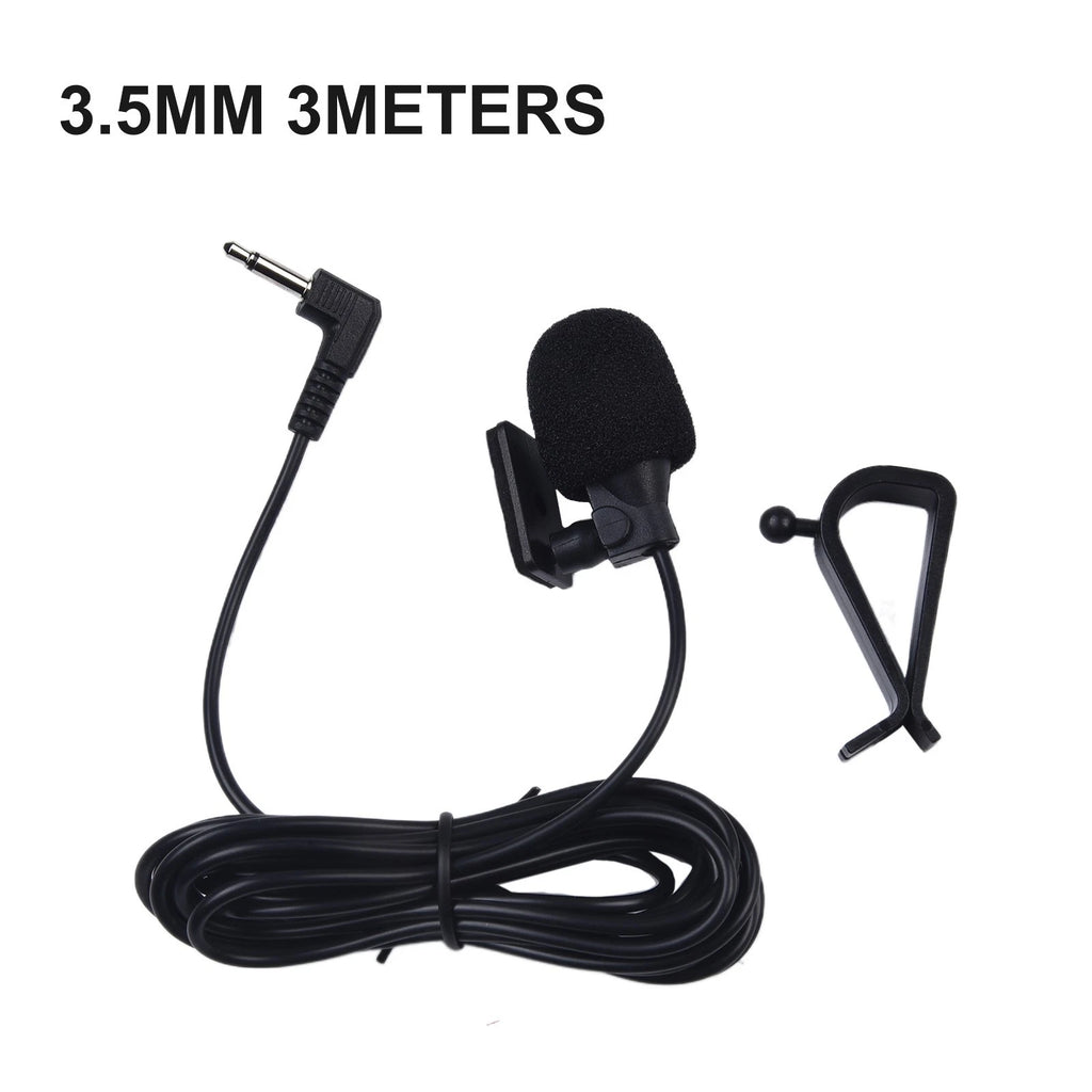 3.5mm External Microphone for Car Radio Cell Phone/Laptop