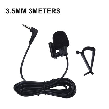 3.5mm External Microphone for Car Radio Cell Phone/Laptop