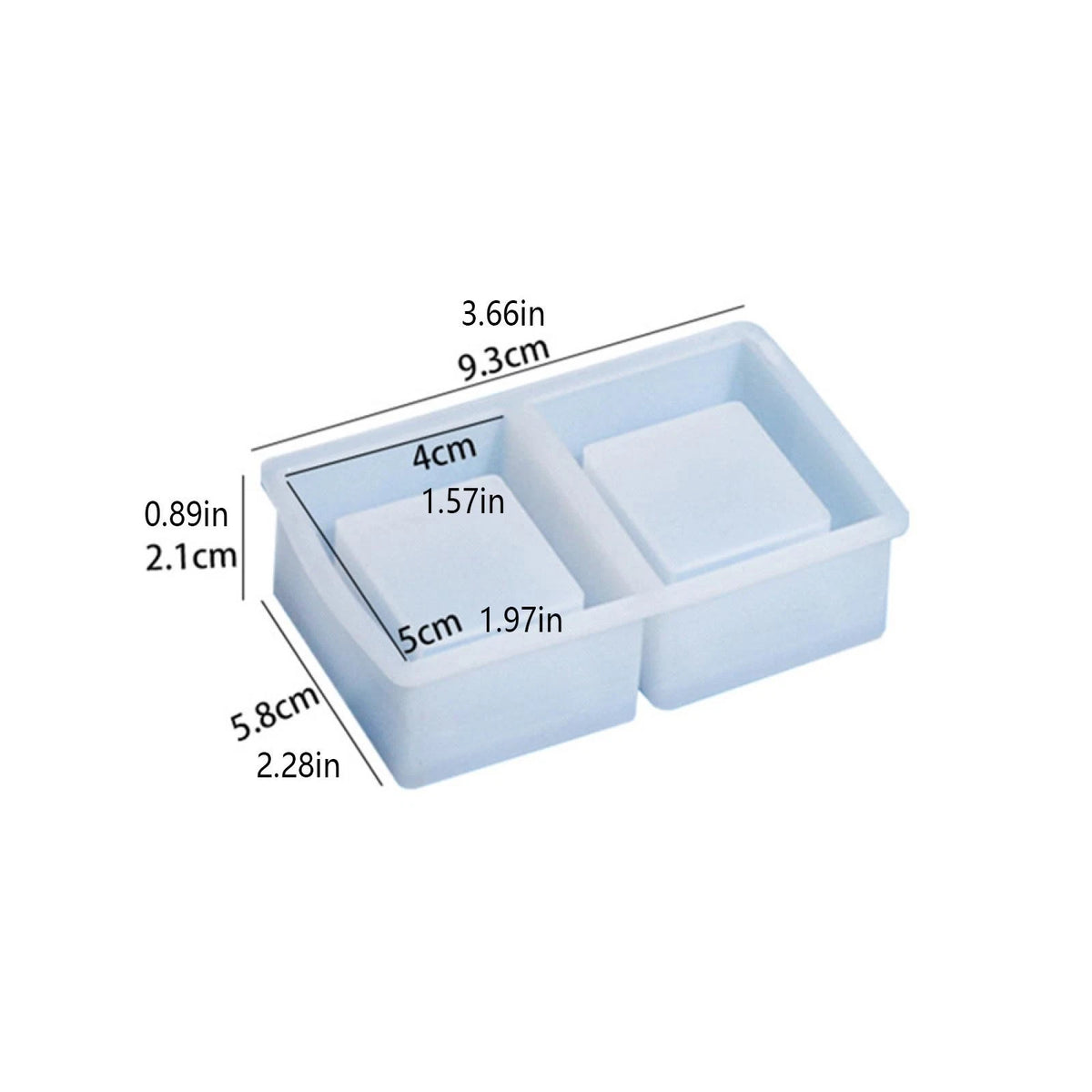 Silicone Mold for Jewelry Making (Ring Box)