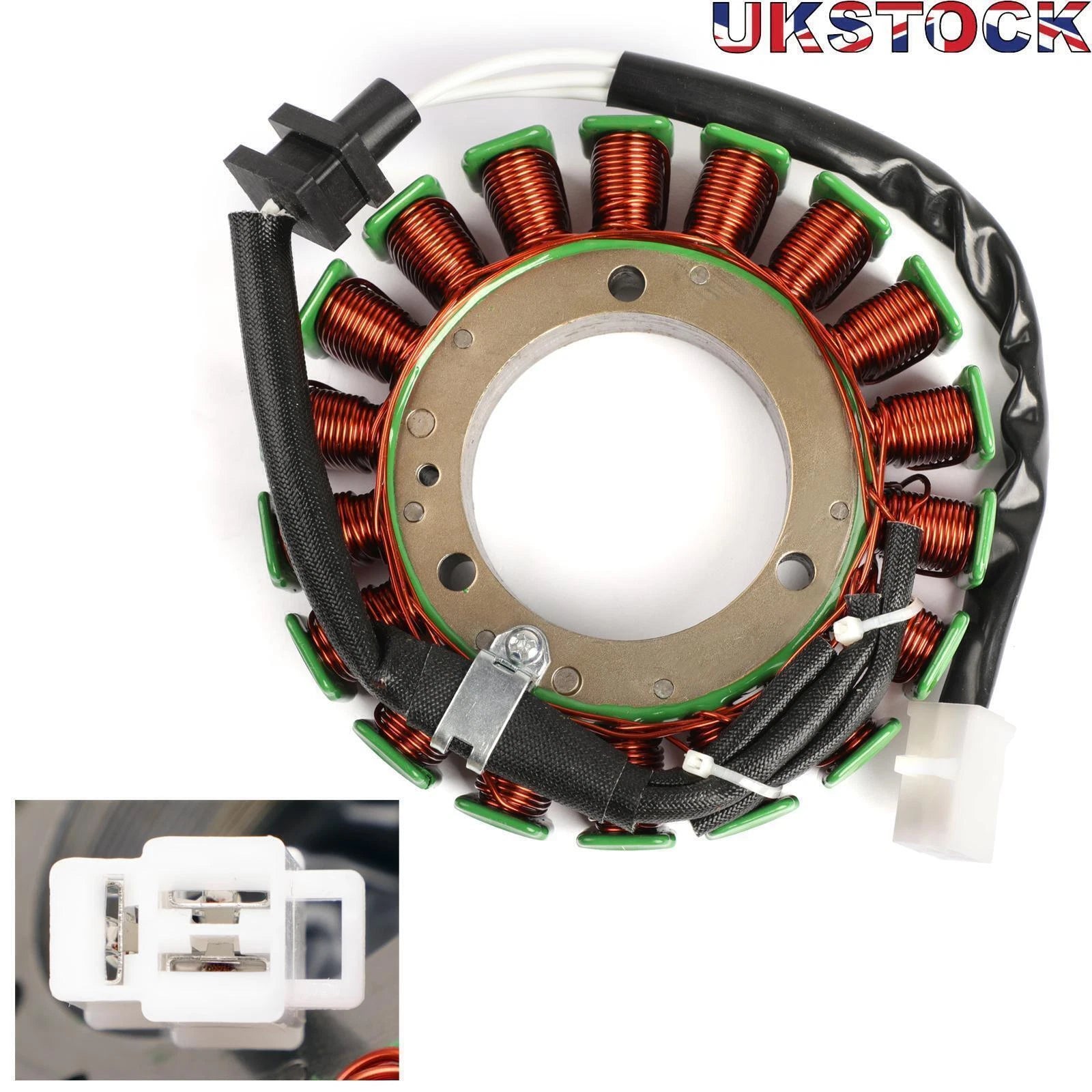 Magneto Stator Coil for Kawasaki VN1500 Classic (2000–2004), VN1600 Vulcan (2003–2008) T9