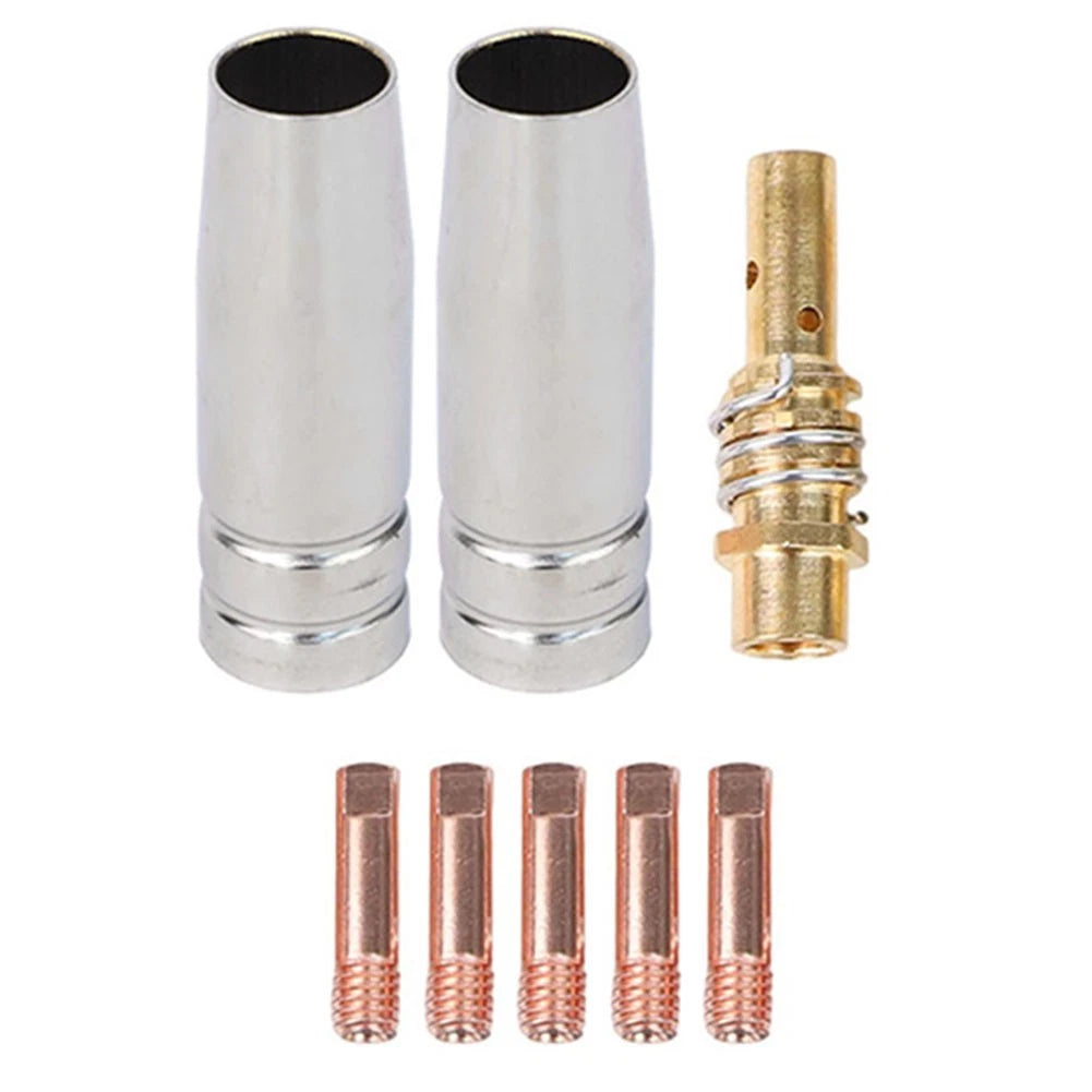 8PCS MIG Welder Accessory Kit for 15AK (with M6 Gas Diffuser & Tips)