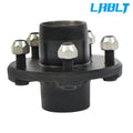 5 Lug Trailer Axles Hub for 2000 lbs (1" Spindles, 5 on 4.5")