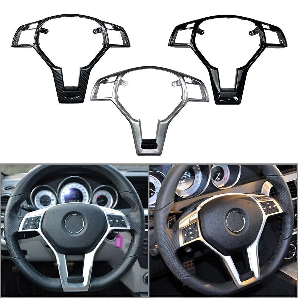 Steering Wheel Trim Cover for Mercedes Benz CLA/SLK/E/C/GLA-Class (C117)
