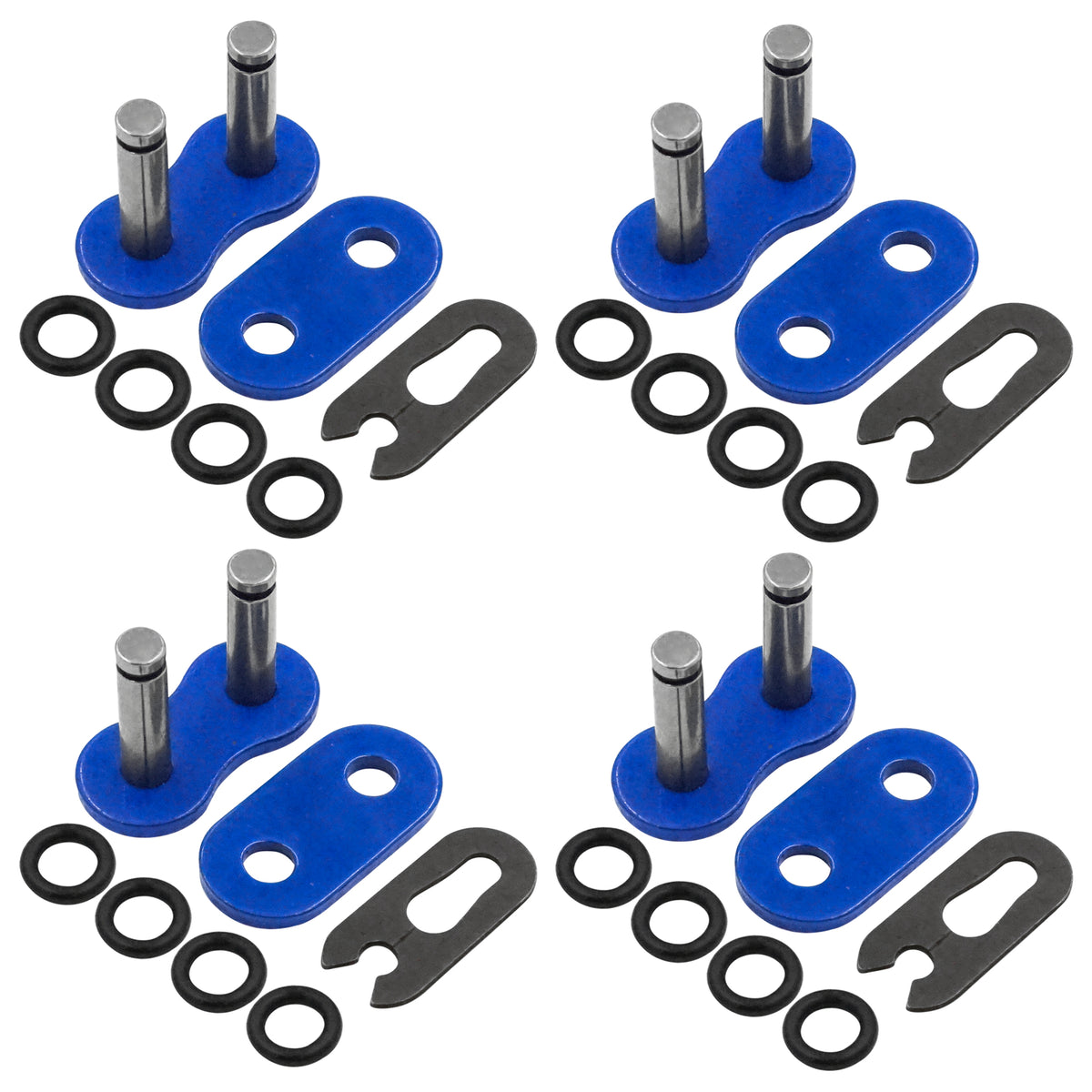 Chain Master Link With O-Ring Replacement for Motorcycle ATV (Blue) (2000–2024)