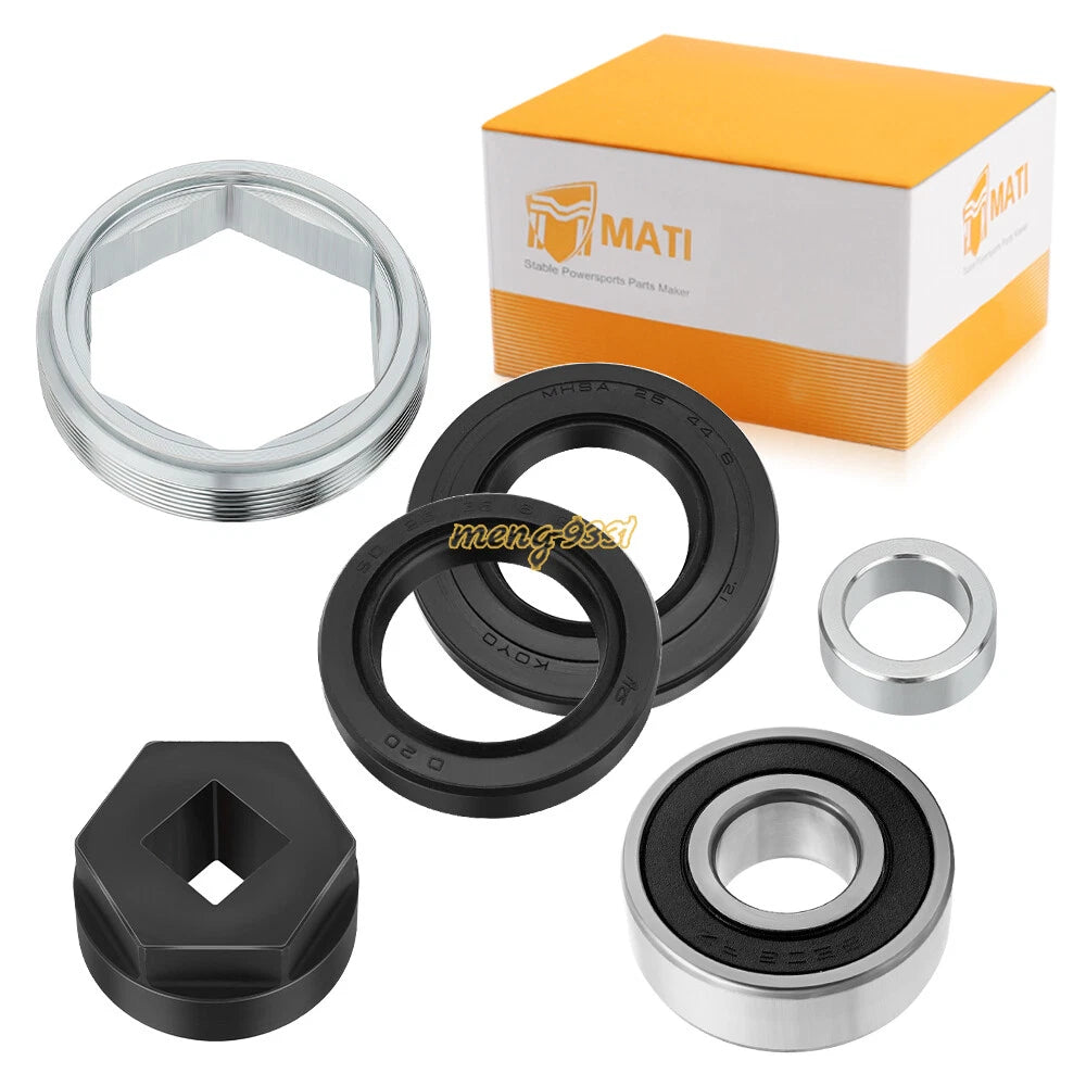 Steering Stem Tool & Bearing Seal Holder Nut Kit for Yamaha Grizzly 600-700