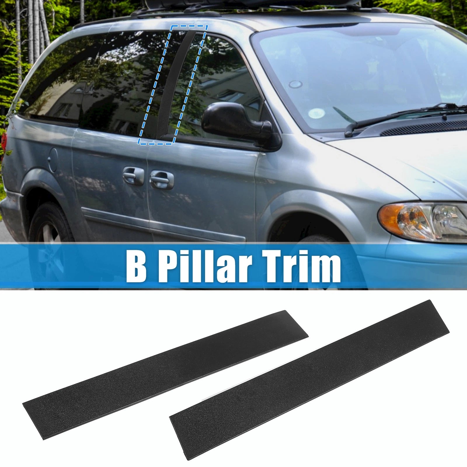 Windshield Pillar Trim Replacement for Chrysler Town Country Dodge Grand Caravan (2008–2016)