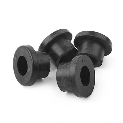 Black Rubber Handlebar Riser Bushings for Harley Touring
