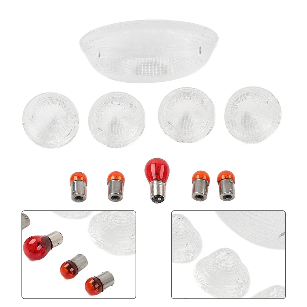 Turn Signal Cover Tail Light Lens for T100 Scrambler Speedmaster Roadster