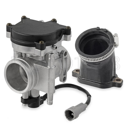 Throttle Body & Adapter for Polaris Ranger XP 700 6x6 4x4 EFI (2006–2009)