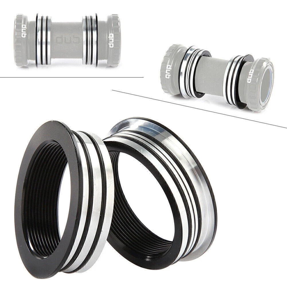2X BB30 to BSA Bottom Bracket Conversion Adapter 42mm for Cycling
