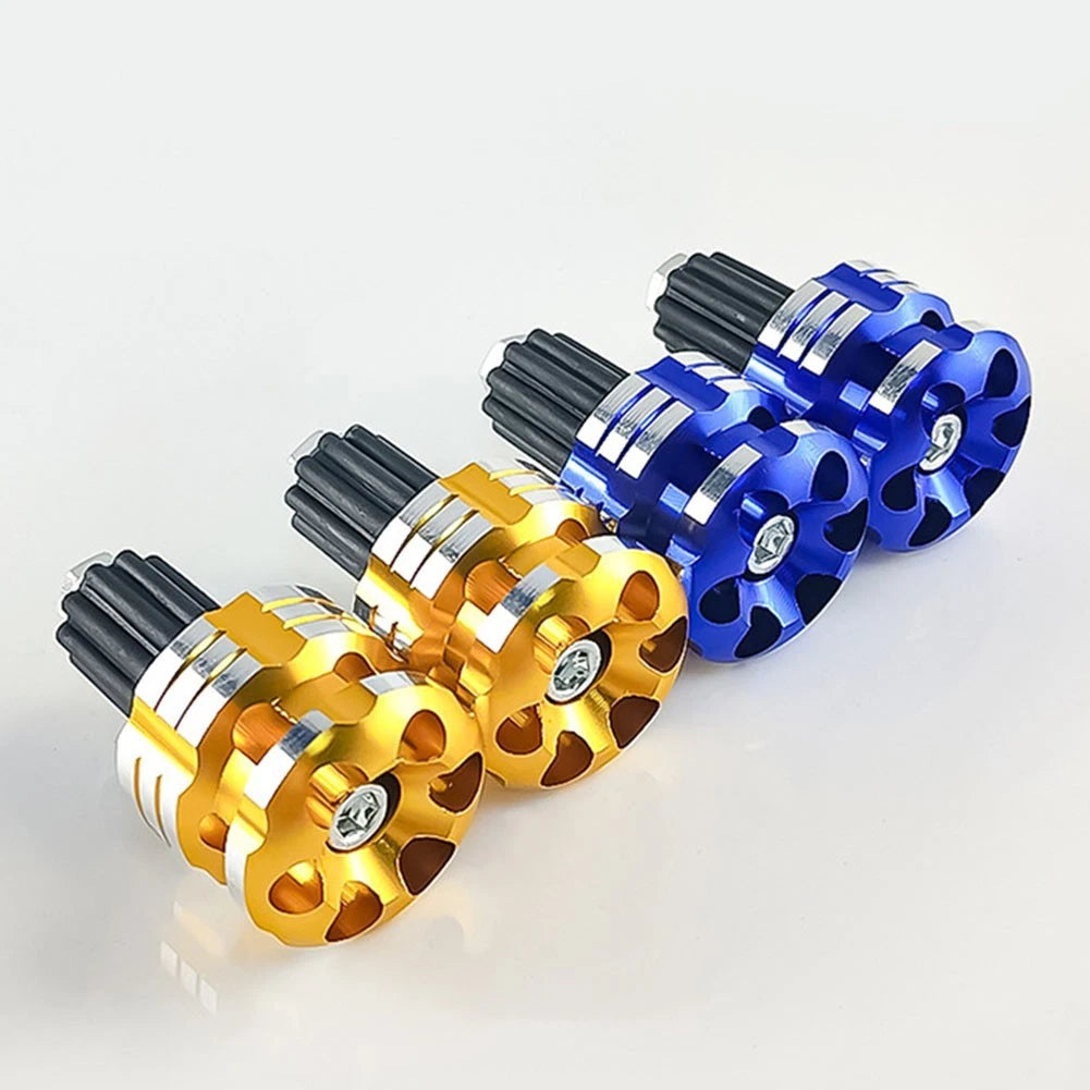 Set of 2 Handlebar Grips for Most Motorcycles (Universal Fit)