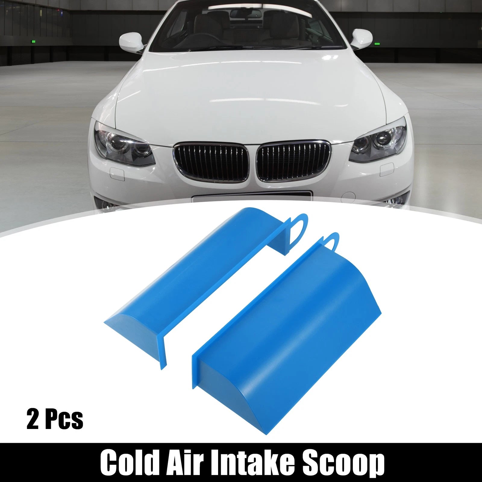 2Pcs Hood Cold Air Intake Scoop for BMW E90 E91 E92 (2005–2013)