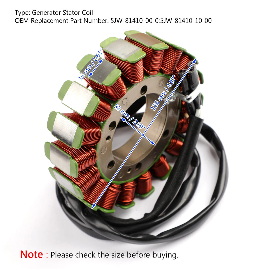 Stator Generator for Yamaha FJR 1300 (2001–2005) T9