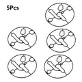 5X Carburetor Float Bowl Gasket for B&S 695426 697978 (Nikki)