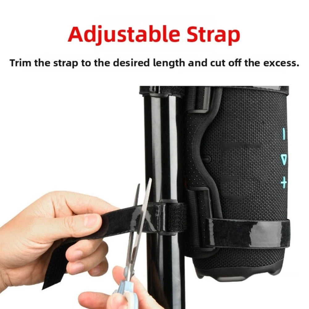 Bike Speaker Bracket for JBL Charge 6 & Flip 7 (Easy Strap Installation)