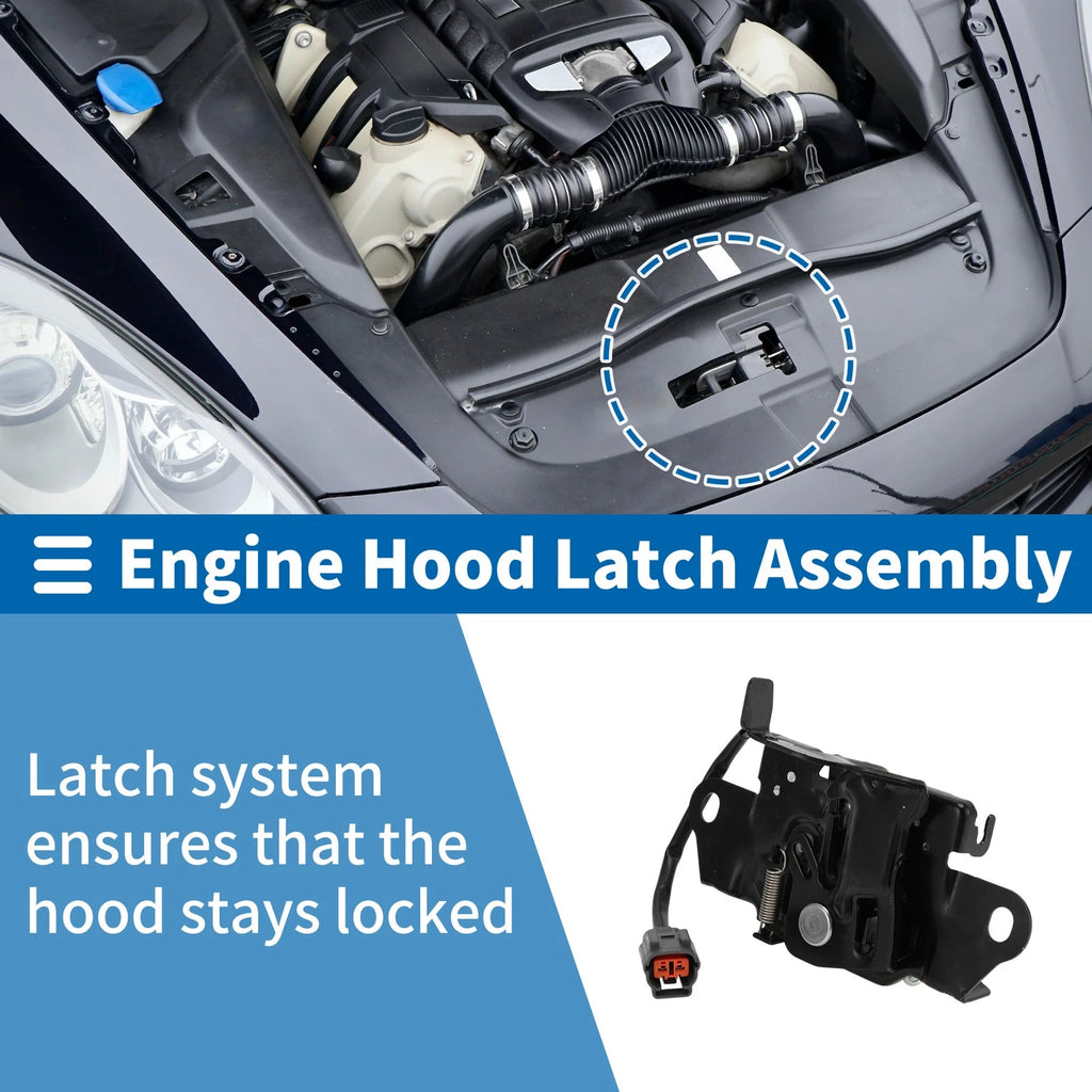 Hood Latch Assembly for Mazda 3 (2014–2018)