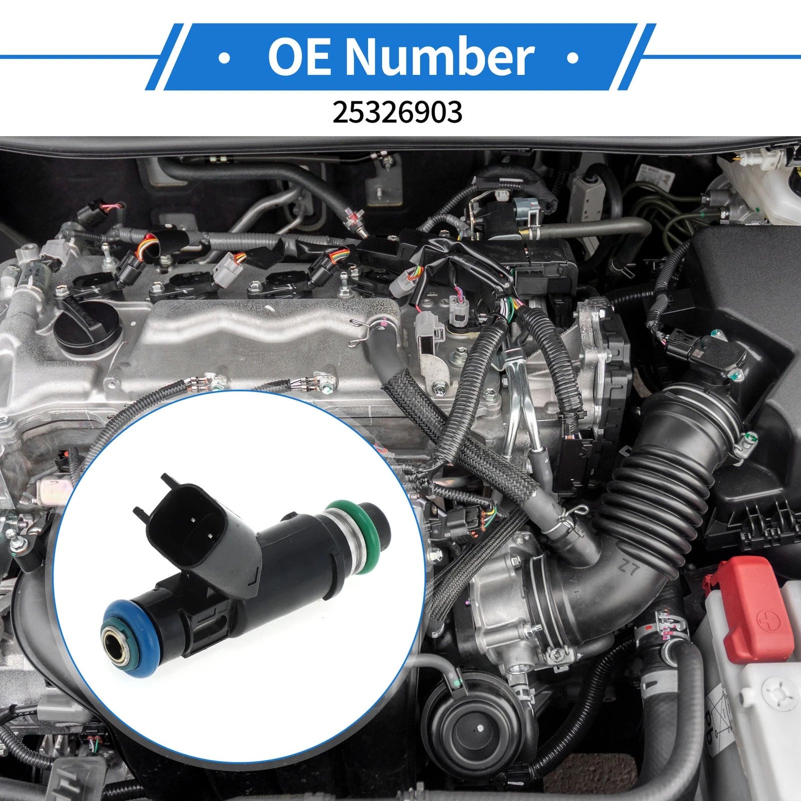 Fuel Injector Replacement for Chevrolet Tahoe 5.3L (2002–2007) 1 Pc