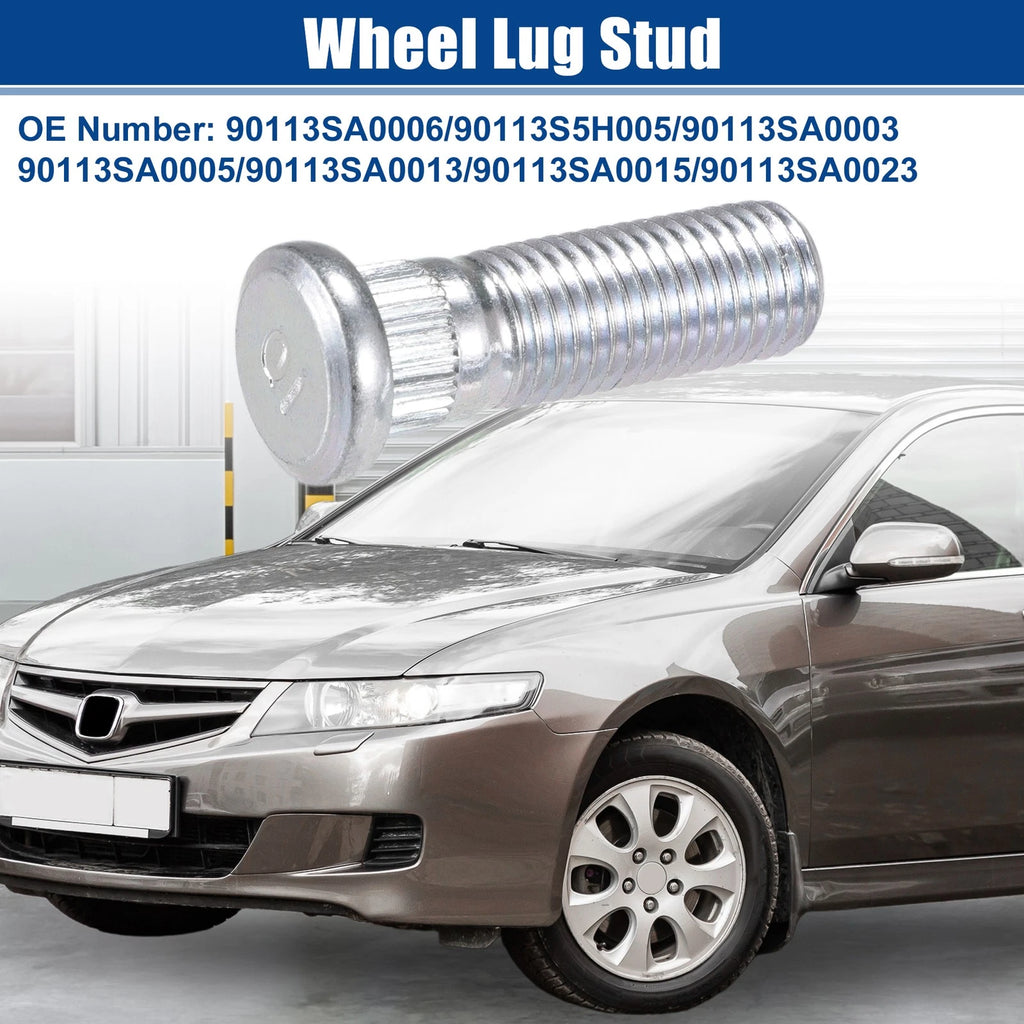 Wheel Lug Studs Front Rear Replacement for Honda Accord CR-V (M12x1.5) (10)