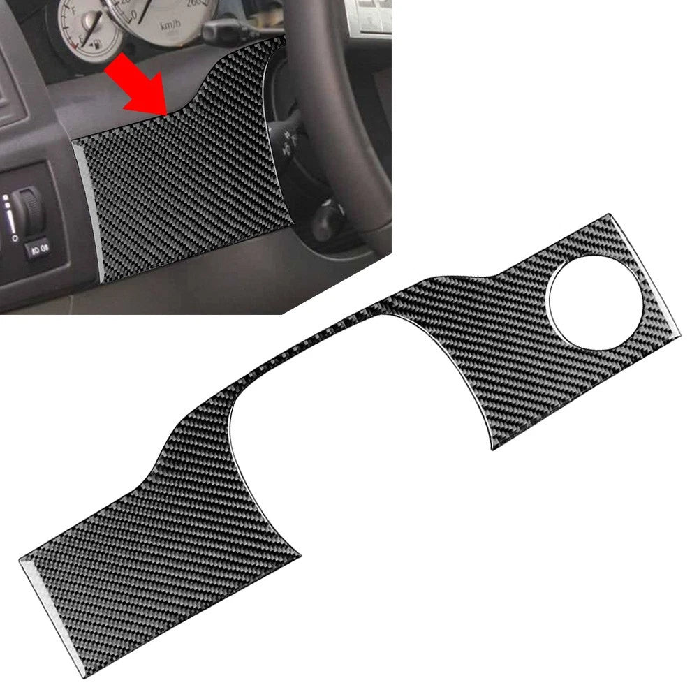Black Speedometer Lower Panel Cover Trim for Chrysler 300 300C (2005–2007)
