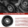 Accessory Drive Belt Idler Pulley Replacement for Dodge Ram 1500 2500 3500 (2011–2018)