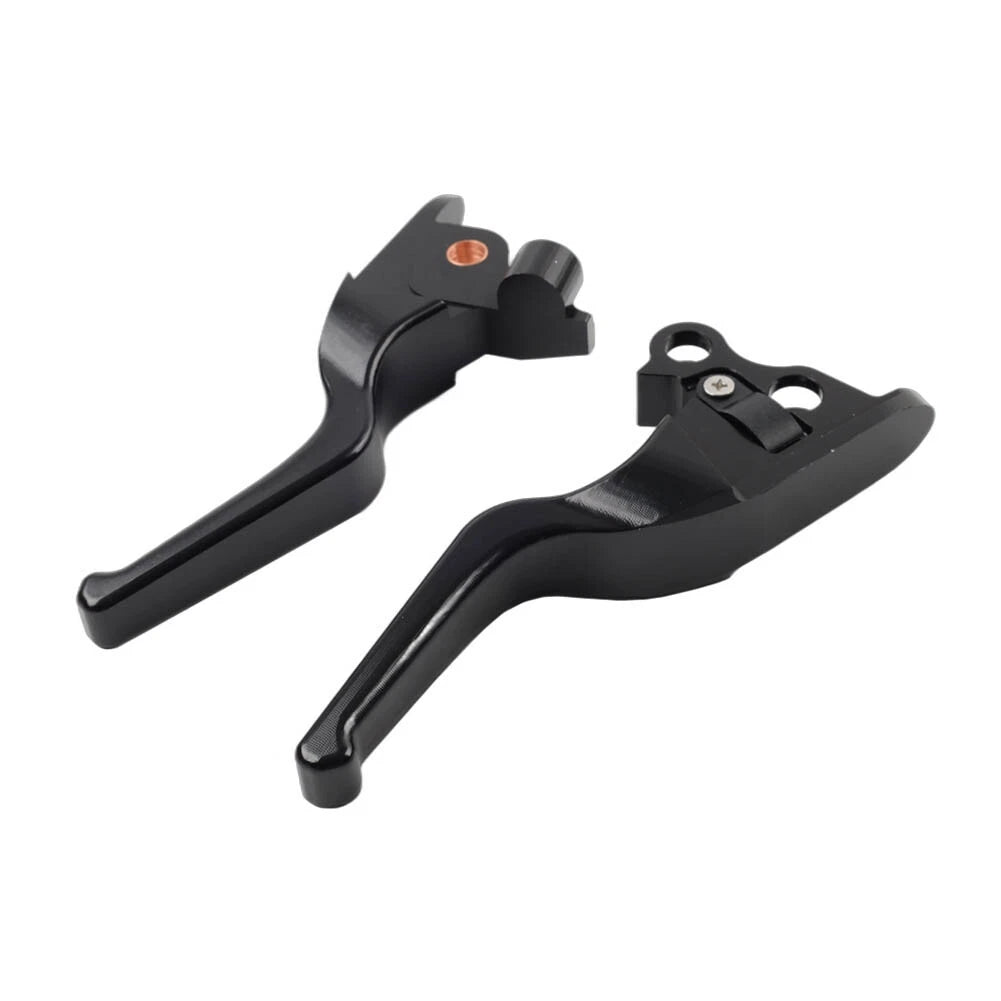 Black Brake Clutch Hand Levers for Harley Electra Glide Classic (2008–2013)
