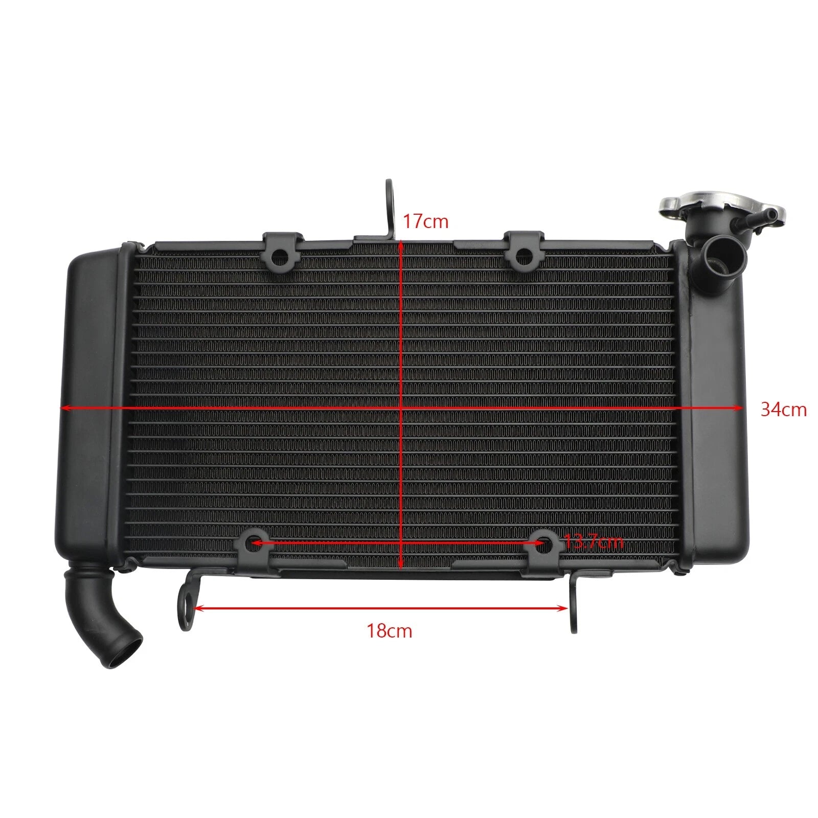 Aluminum Radiator for Honda CBR500R (2019–2022) T9