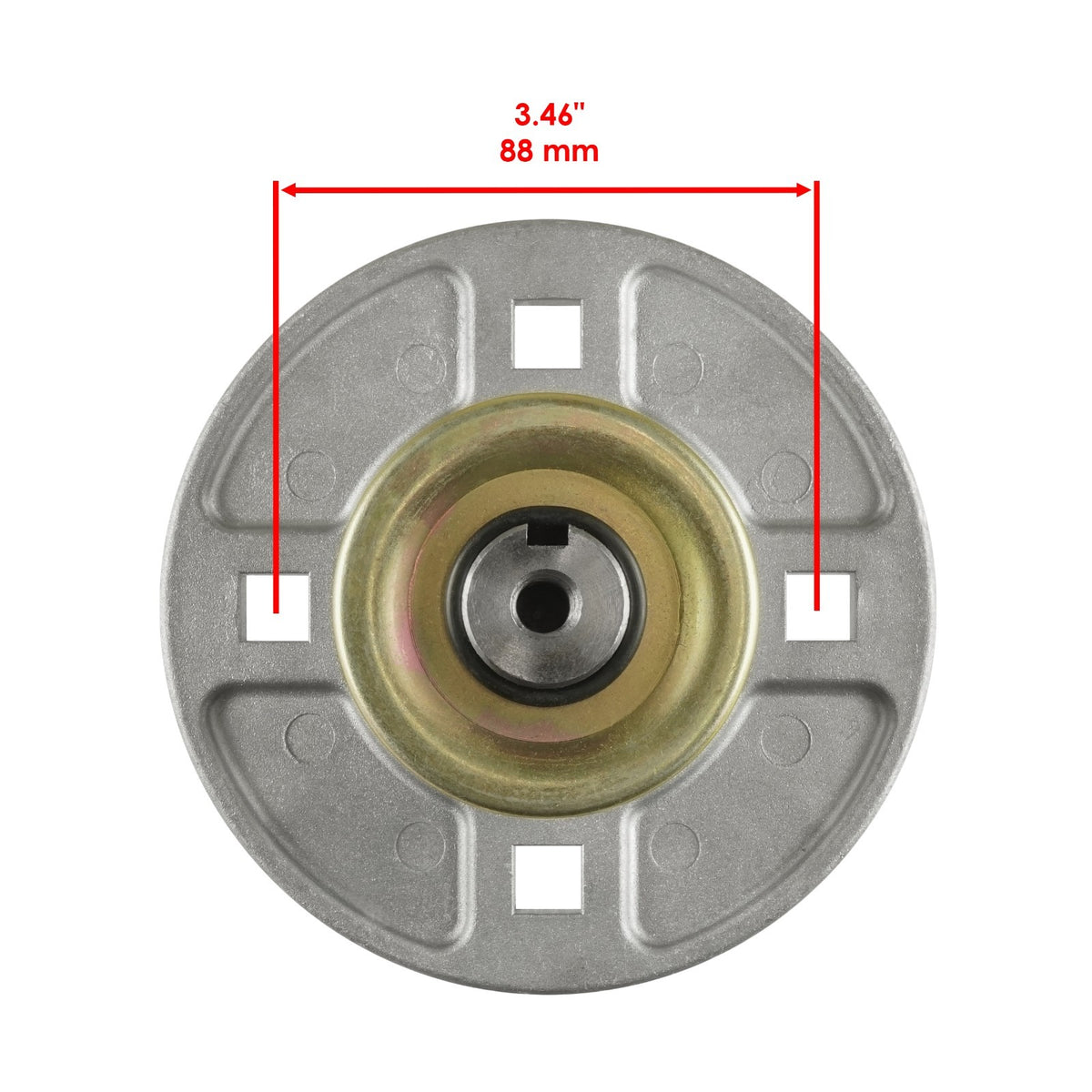 Deck Spindle with Pulley Replacement for Gravely ZT2552 Ariens 2552 (2006–2012)