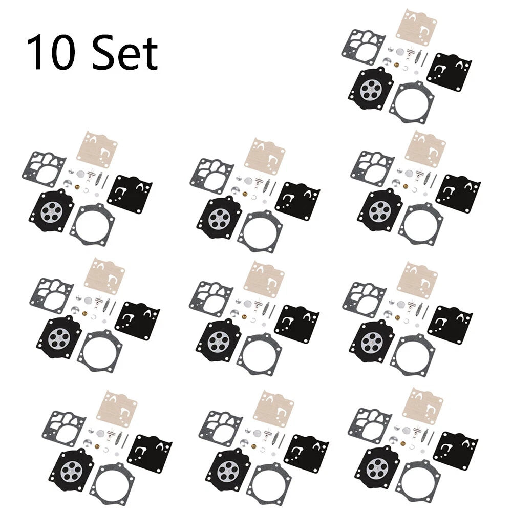 Set of 10 Carburetor Repair Kits for Walbro K12-WG Husqvarna 3120XP 272 268