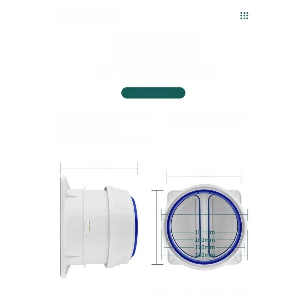 Check Valve for Kitchen Smoke Pipe Damper (Reverse Airflow)