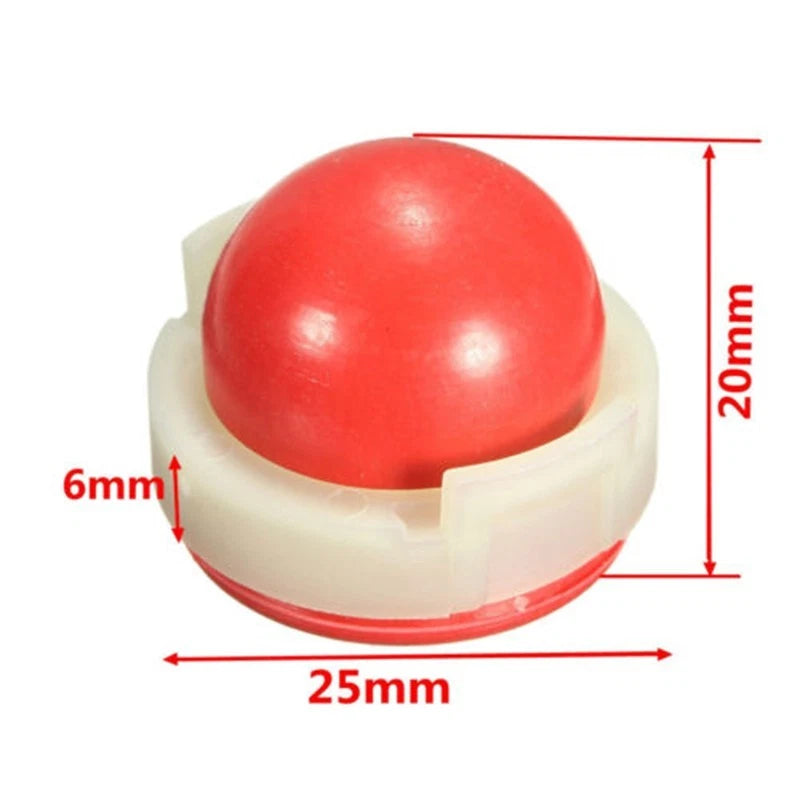 2pcs Replacement Red Rubber Bulbs for Carburetor (694394, 494408)