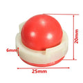 2pcs Replacement Red Rubber Bulbs for Carburetor (694394, 494408)