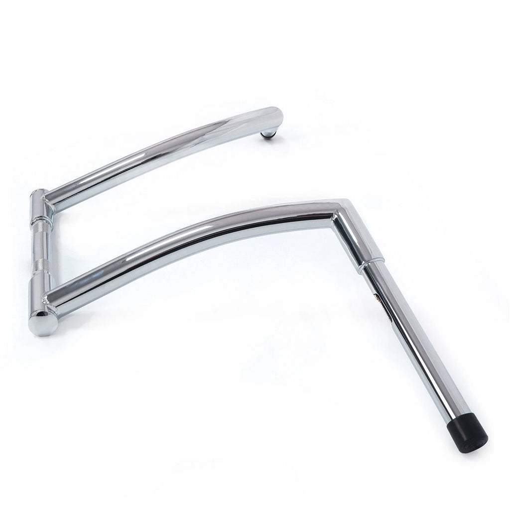 Chrome 14" Rise Handlebar for Harley FXDLS (2016–2017), FLS FLSS FLSTC FLST (2000–2017)