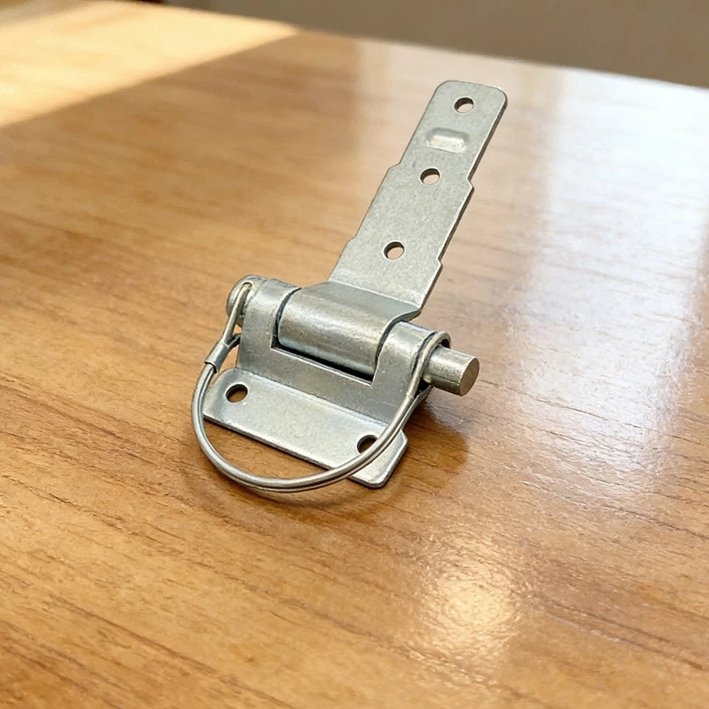 D Type Pin Hinge for Trailers RVs Boats (Galvanized Cold Rolled Steel)