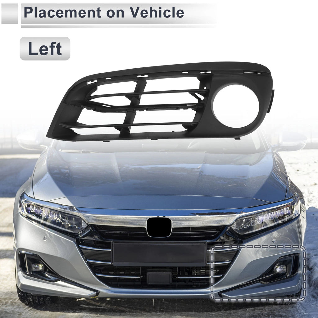 Front Left Fog Light Grill Replacement for BMW 528i (2014–2016)