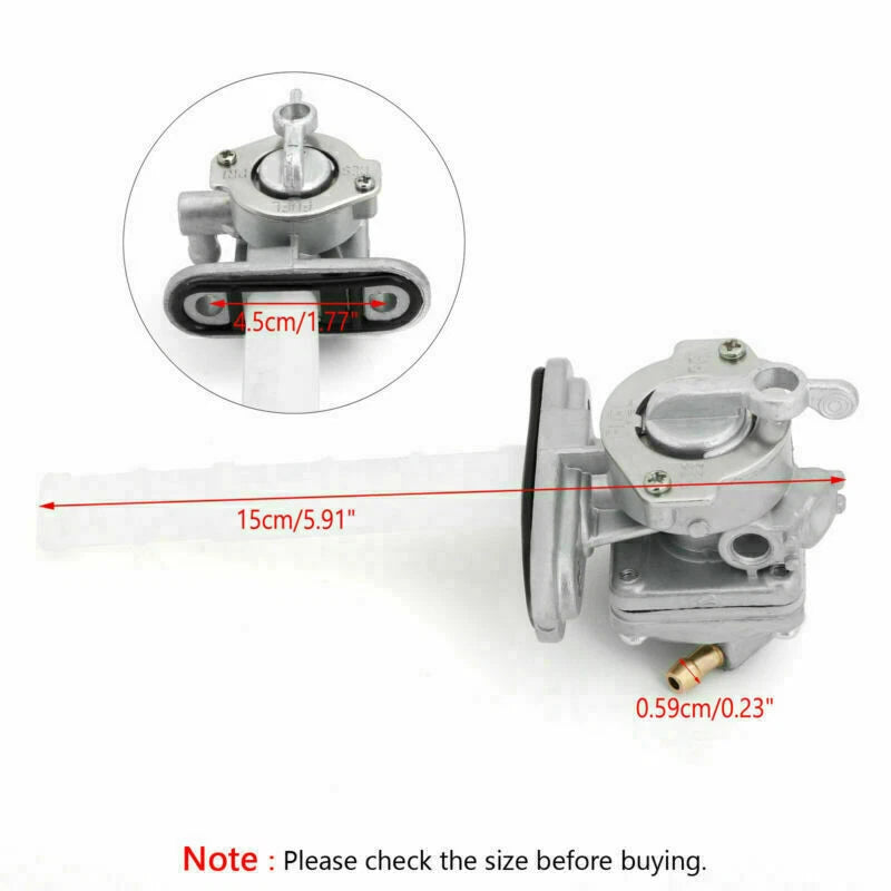 Fuel Gas Petcock Petrol Valve Switch 44300-45011 for Suzuki GS700 GS750 GS850 (1979–1983)