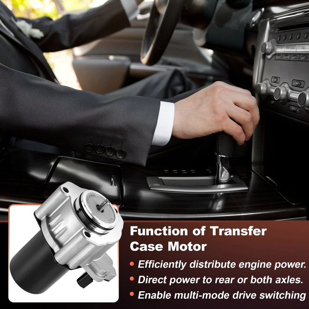 Transfer Case Shift Motor Replacement for Dodge Durango and Jeep Grand Cherokee (2014–2019)
