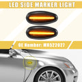 Front Sequential LED Side Marker Light for Mitsubishi Amber 1 Pair (2007–2015)