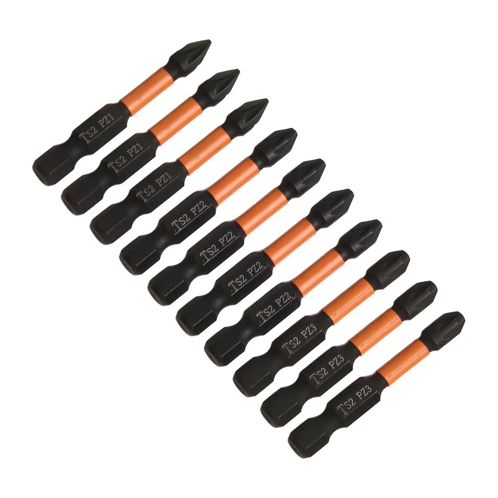 10X Magnetic Screwdriver Bits for Enhanced Grip and Precision Tasks