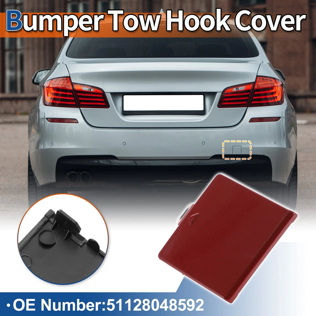 Rear Tow Hook Cover Replacement for BMW 5 Series F10 (2010–2016)
