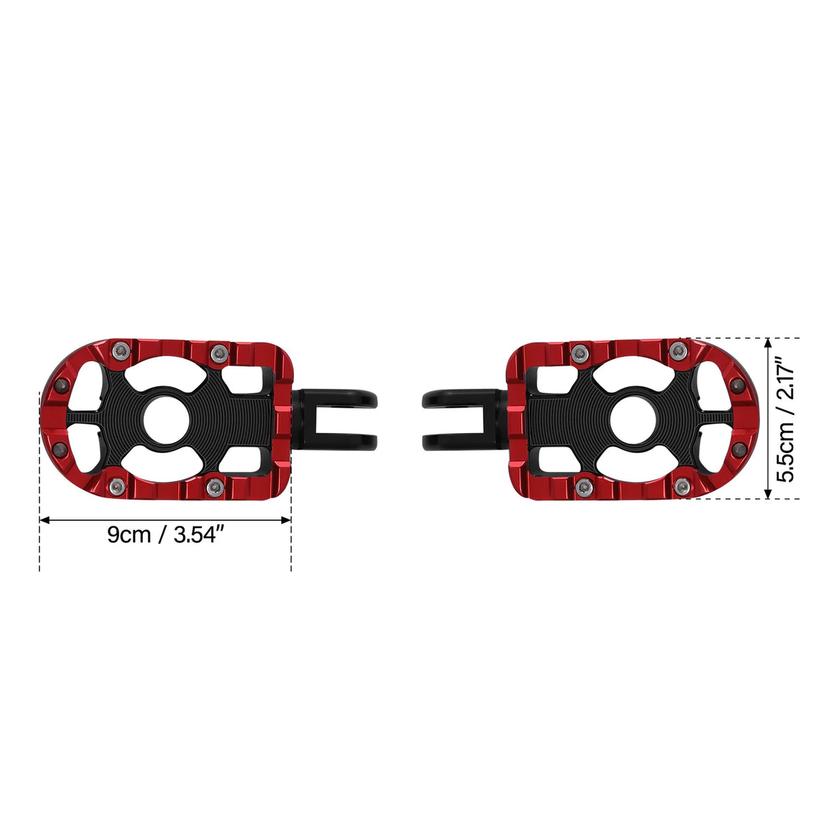 Driver & Passenger Footpegs & Bracket for Harley Softail Fat Boy Low Rider (2018–2023)