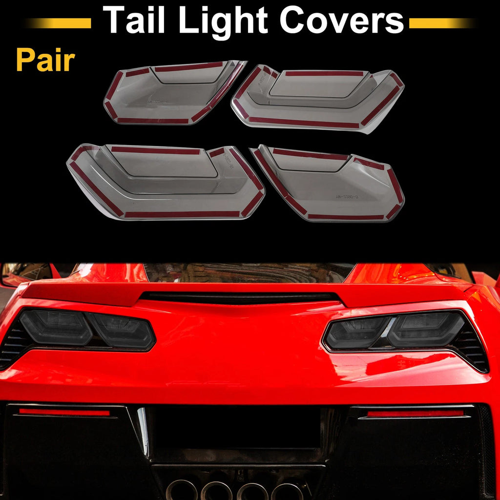 Tail Light Cover Trim Replacement for Chevrolet Corvette C7 (2014–2019)